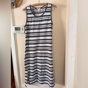 Marty M Sleeveless Stripe Dress